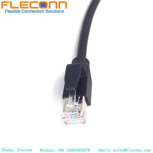 M12 X-Coded Female To Rj45 Cable