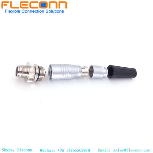 M12 X-Coded 8 Pin Male Assembled Connector
