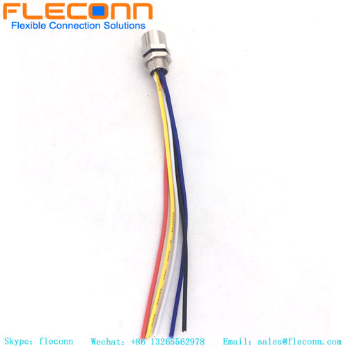 M8 5 Pin IP67 Waterproof Panel Cable M8 5 Pin IP67 Waterproof Panel Cable