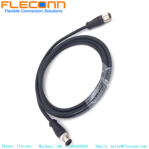 M12 5 Pole B-Coded Extension Cable