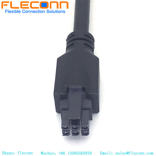 Molex Cable Assembly, Custom Micro-Fit 43025-0600 Overmolded Wire Harness