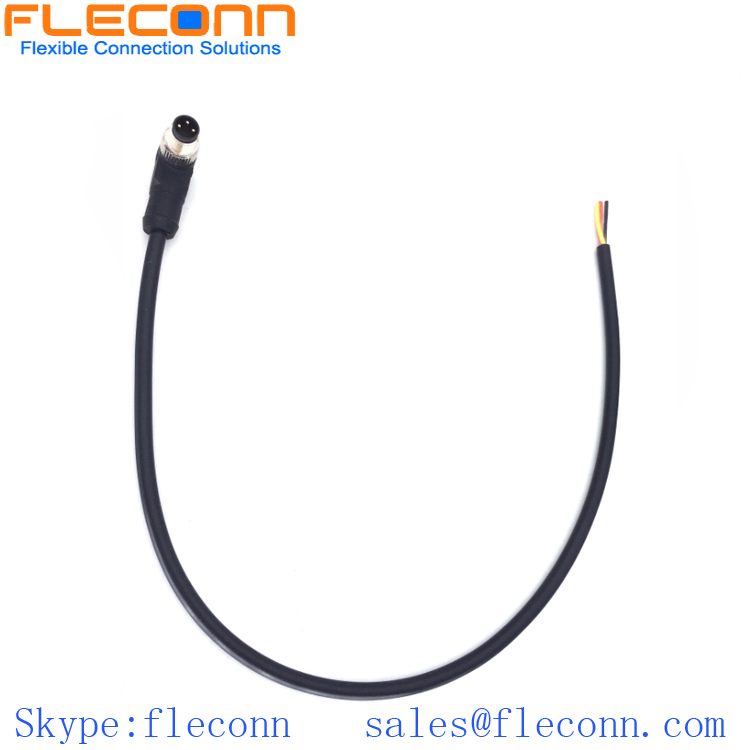 M8 3 Pin Male Cable