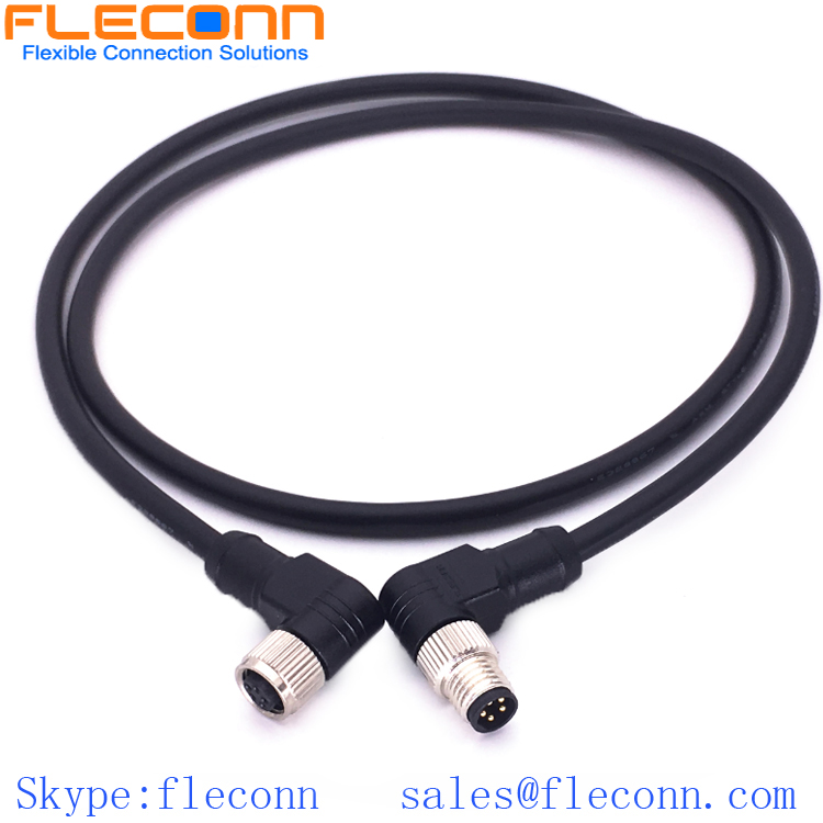 M8 5 Pin Male Connector Cable