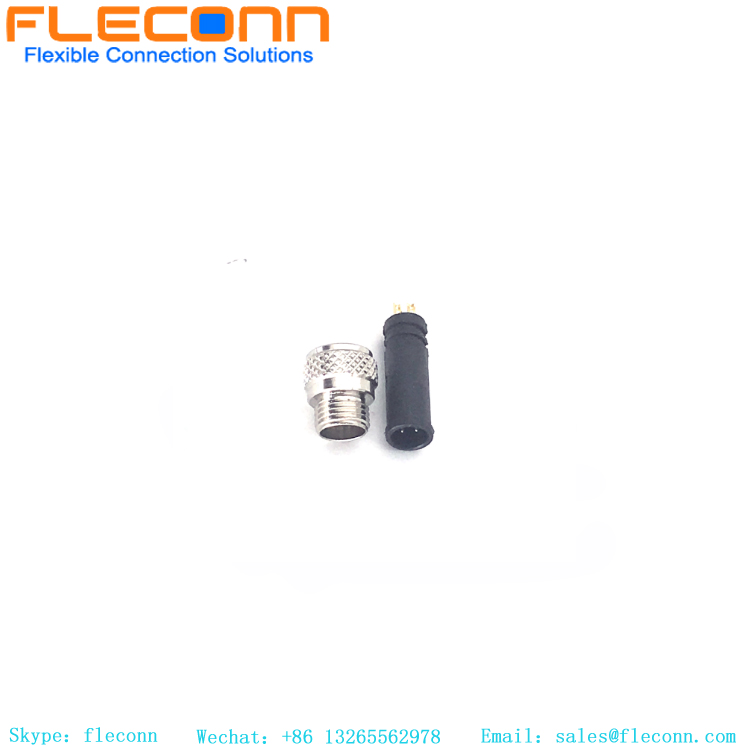 IP67 Rated 4-Pos M5 Female Connector