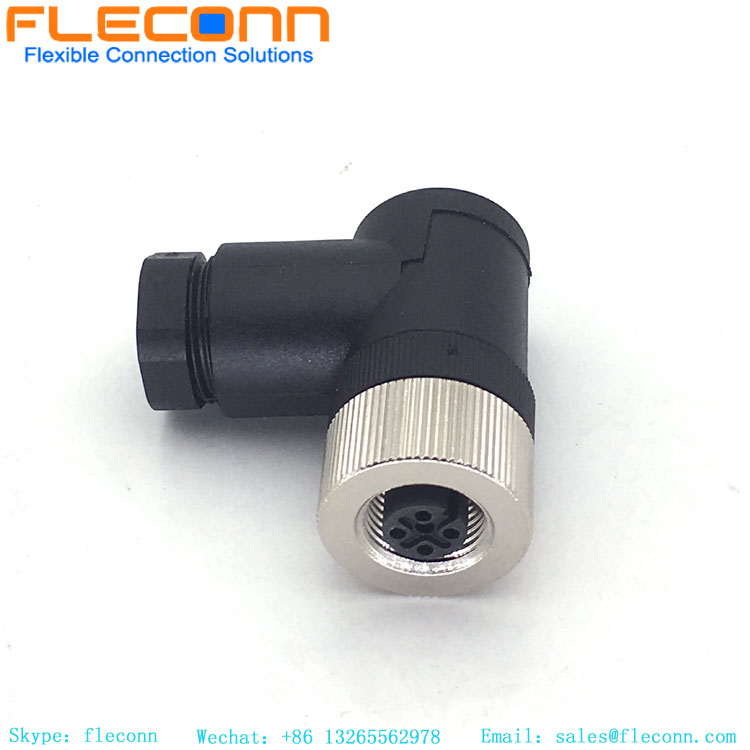 5Pin Female Right Angle M12 Connector