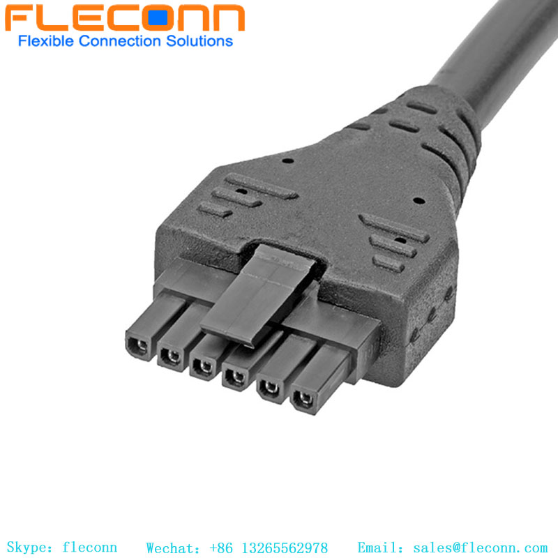 Custom Molex 43645-0400 Overmolded Wire Harness