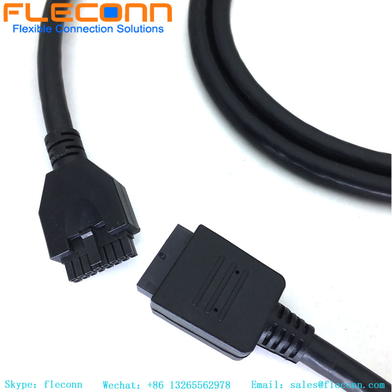 Molex 16 Pin Connector Cable Assembly Custom 3.0 Pitch Molex Connector Wire Harness