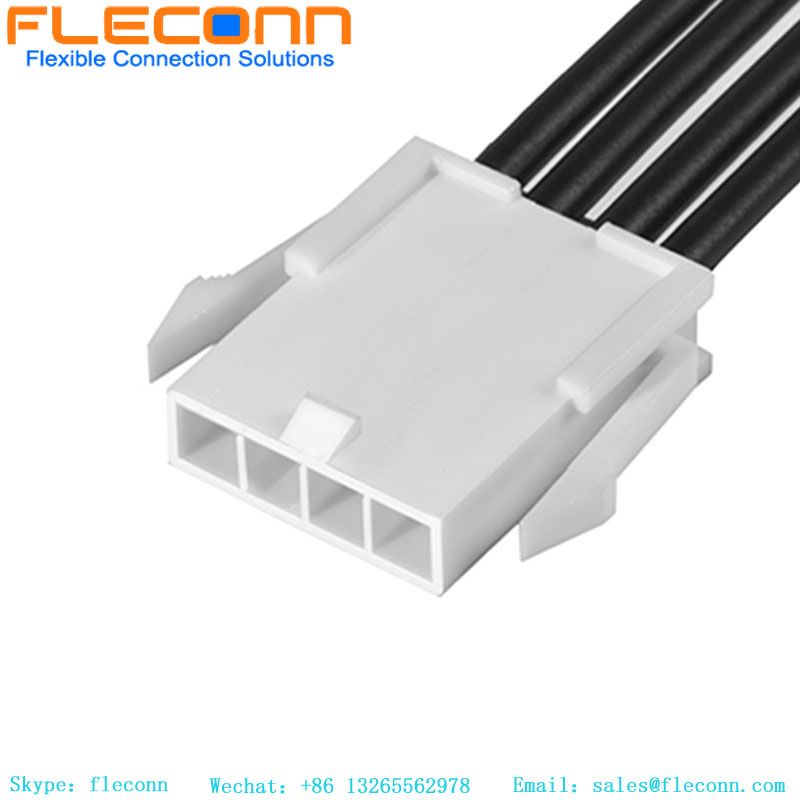 Custom Molex Mini Fit 4.2mm Pitch 5557 Male Female Wiring Harness