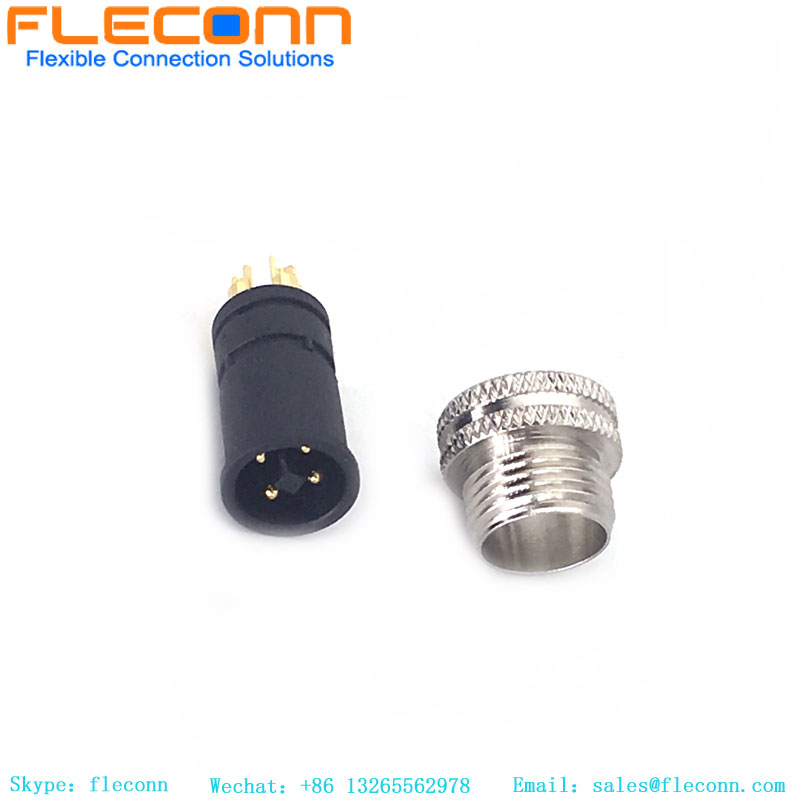 M12 4 Pin T-Coded Connector